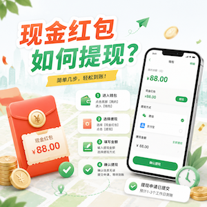 现金红包实时到账？